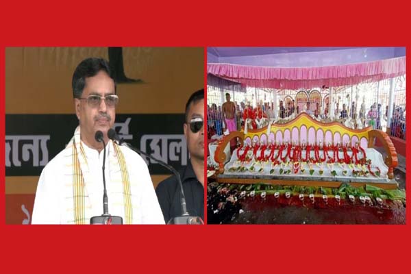 cm manik saha inaugurated weeklong traditional kharchi festival