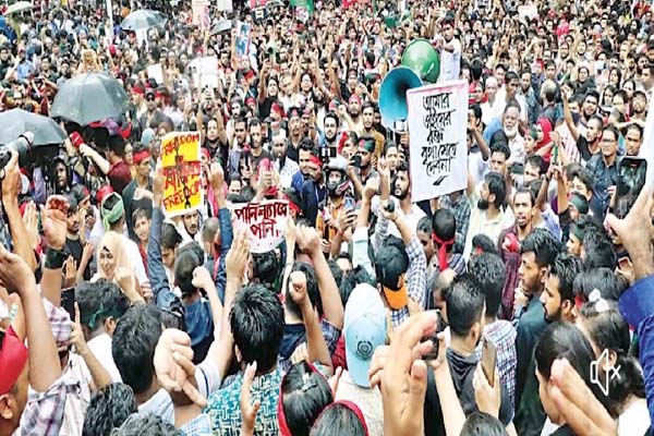 unrest bangladesh demanding step down of pm seikh hasina