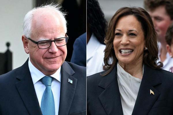 us presidential election kamala harris picks tim walz as running mate