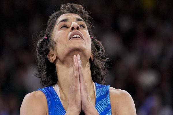 wrestler vinesh phogat confirmed fourth medal in paris olympics for india- enters into the final