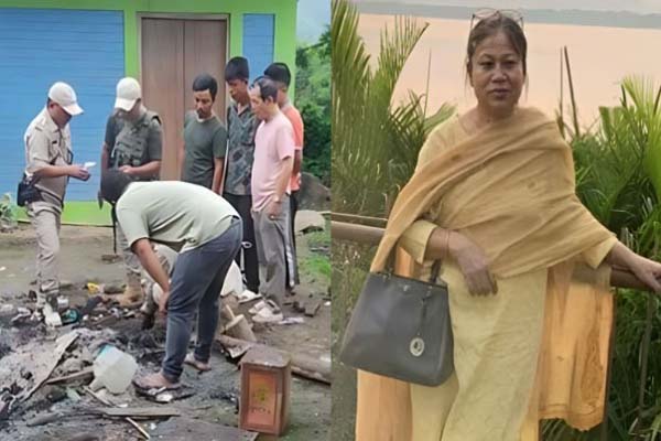 former mlas wife killed in bomb blast in manipur