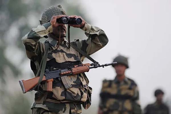 bsf fired bullets to stop the bangladeshi infiltration in khowai