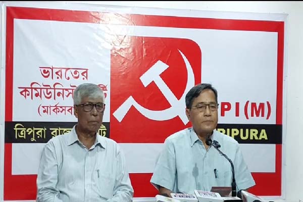 results of the panchayat elections are not the verdict of the people tripura cpim