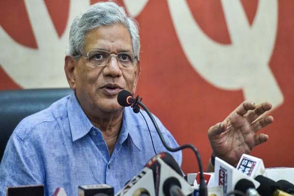 sitaram yechury admitted in aiims delhi