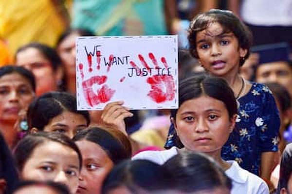 public hits the street as girl gang-raped in assam