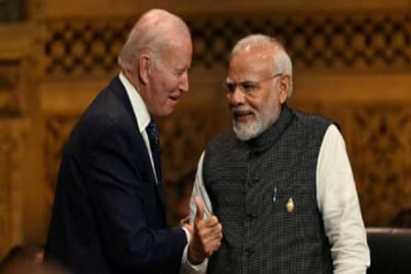 pm modi talks with us president biden over phone