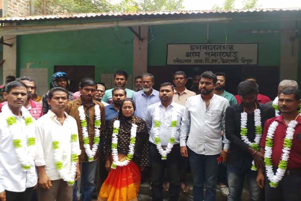 kailashahar congress-bjp jointly forms panchayat