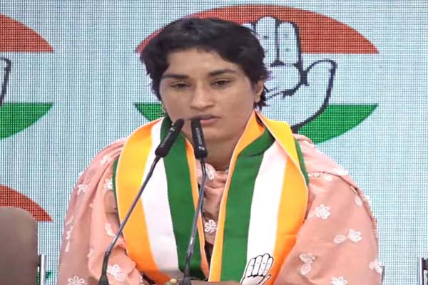 haryana election vinesh phogat gets ticket immediately after joining congress