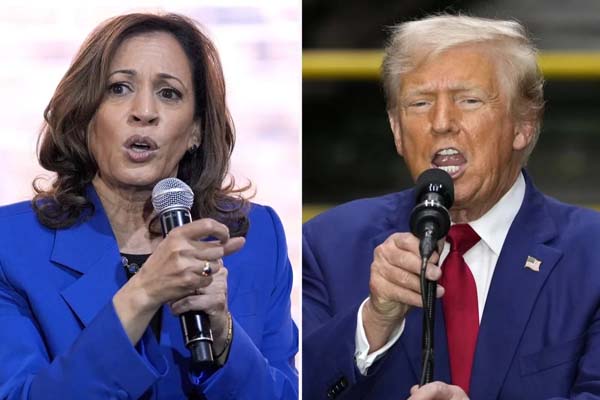 kamala harris and  donald trump to participate in presidential debate shortly