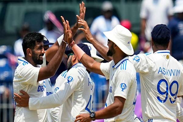 test 1 day 2 india tightened grip on bangladesh