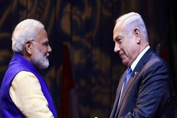 pm modi speaks to israeli pm benjamin netanyahu