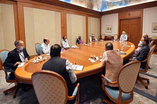 tension in west asia  pm modi chaired cabinet meeting on security