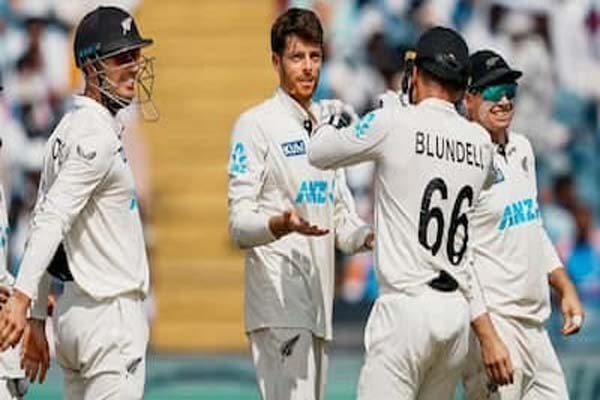 ind vs nz test series  new zealand beats india  in second match