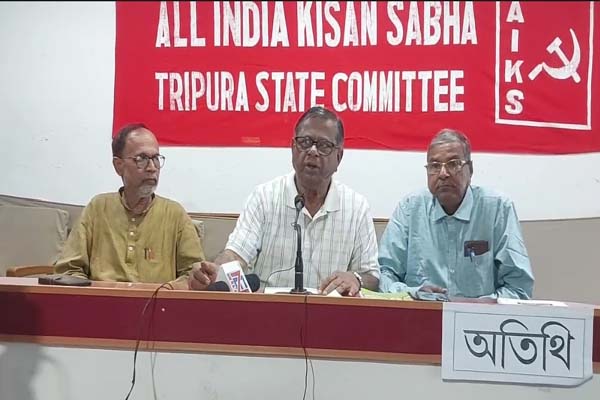 flood affected farmers yet to receive compensation aiks tripura