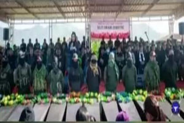 manipur funeral held of 10 kuki-jow youths killed in encounter with security forces