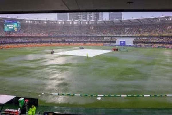 border gavaskar trophy 3rd test match day 1 play called off due to rain