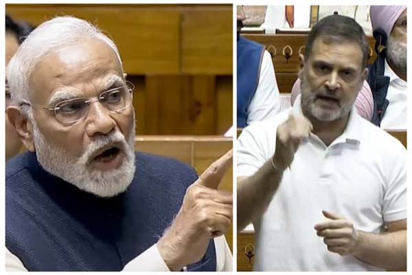 75 years of the constitution pm modi rahul gandhi discussed in parliament