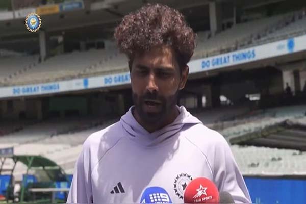 jadeja answered the australian media in hindi- ended the press conference early