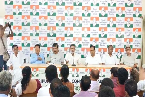 tripura pradesh congress to launch door-to-door campaign from 22nd june