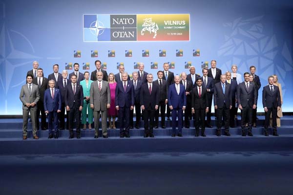 nato summit starts  amid iran-israel war