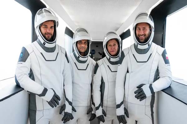 axium-4 mission will be launched on 25th june