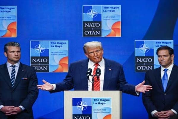 iran fought bravely trump in nato summit