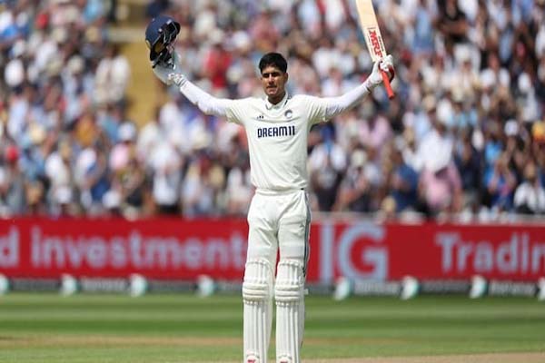 england lost 3 wickets india 510 runs ahead shubman hits double century