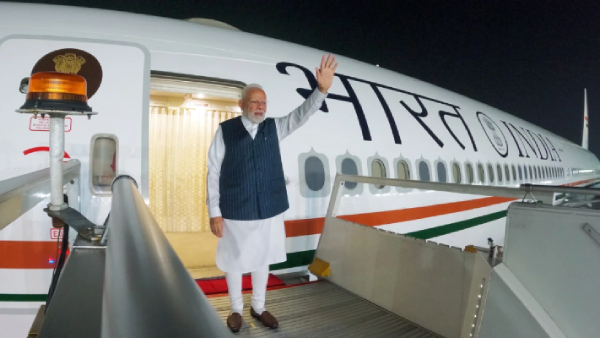 pm modi left for japan amid us tariff dispute