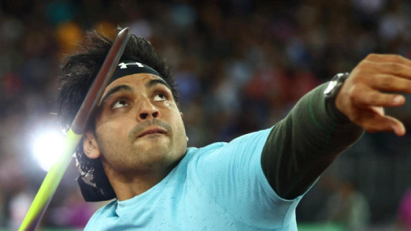 neeraj chopra wins third consecutive silver in diamond league