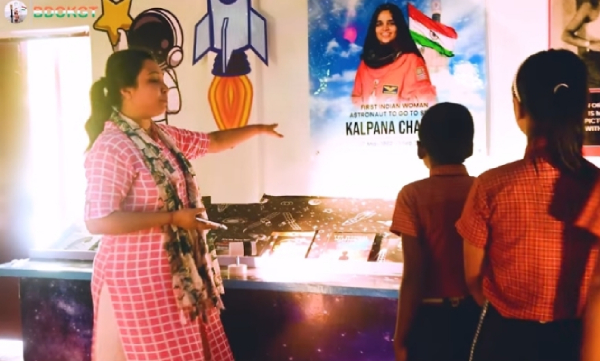 space education library opens in kumarghat school to inspire tribal students