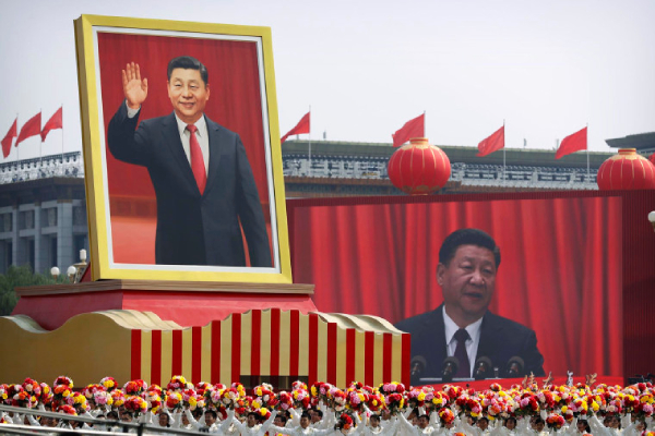 china stages largest-ever military parade as xi jinping courts global clout