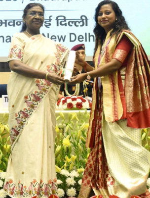 tripura’s bidisha majumdar shines with national teachers’ award