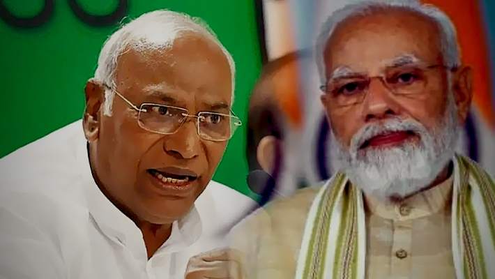 kharge trains guns on modi–trump nexus calls out “vote chori” shielding by eci