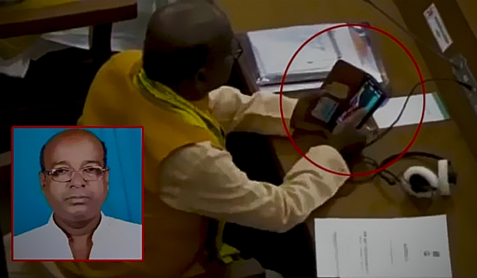 assembly erupts in controversy bjp mla gets clean chit in ‘indecent video’ scandal