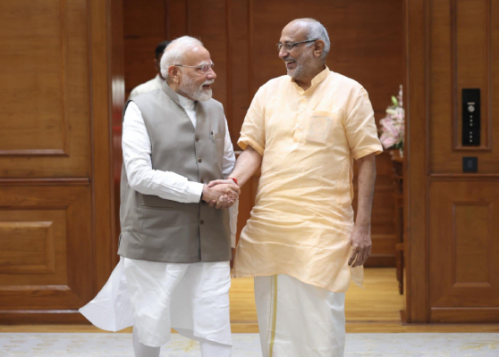cp radhakrishnan elected as india’s 15th vice president