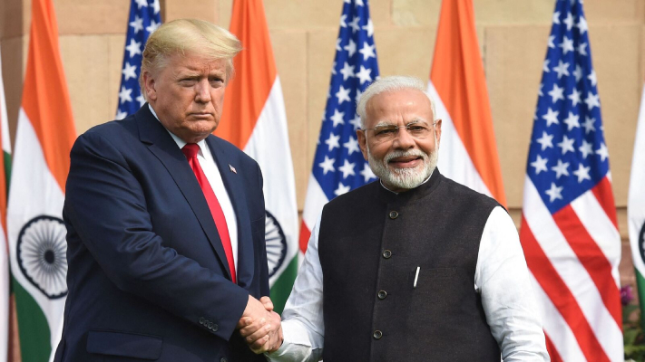 modi trump strike conciliatory tone amid tariff tensions