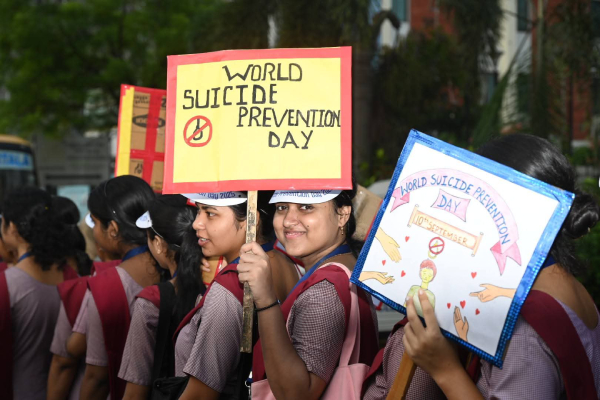 awareness march in agartala highlights urgent need for mental health support
