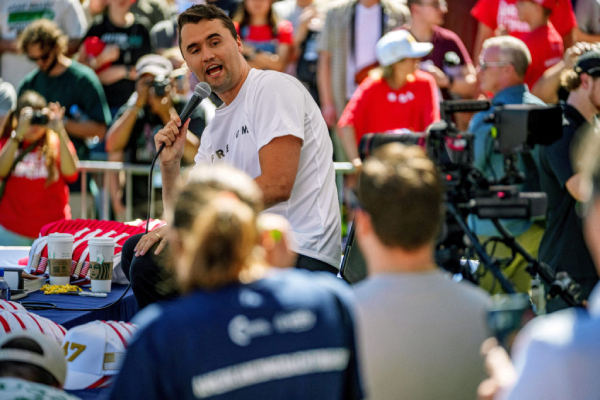 trumps loyal charlie kirk assassinated days after anti-india visa remark