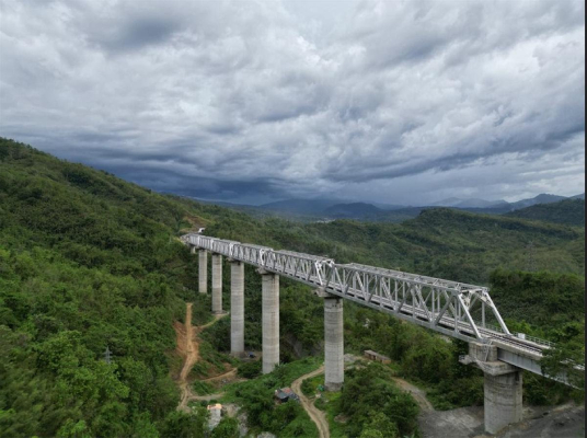 steel arteries to the hills mizoram’s first railway line linking northeast to myanmar gateway
