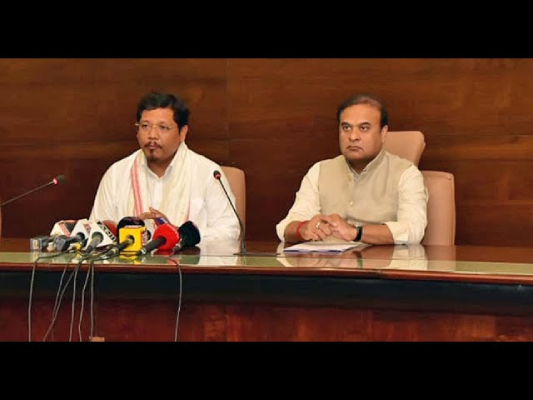 six ne states post surplus assam and meghalaya in red