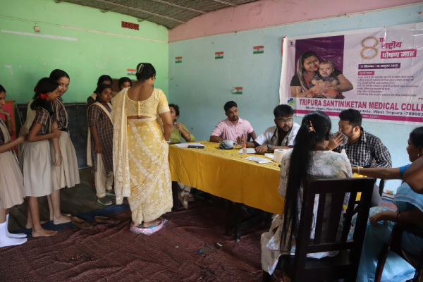 tripura shantiniketan medical college redefines school healthcare