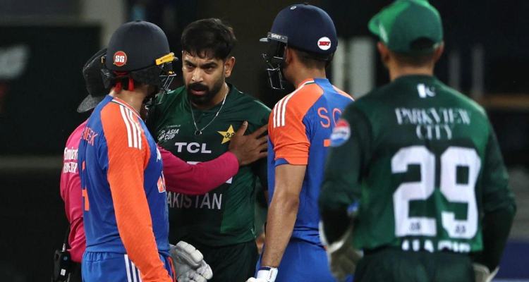 haris rauf fined farhan warned for controversial asia cup celebrations