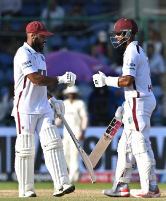 west indies fight back on day 3 of delhi test