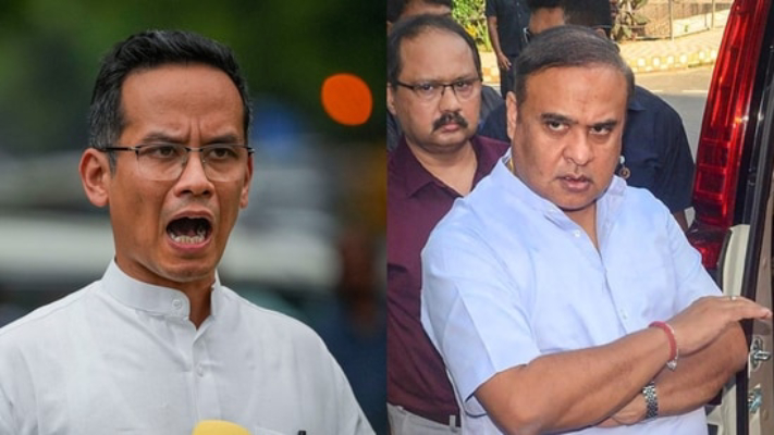 himanta levels foreign link charge on gogoi