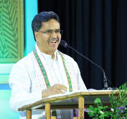 tripura cm stresses media’s role in preserving harmony on national press day