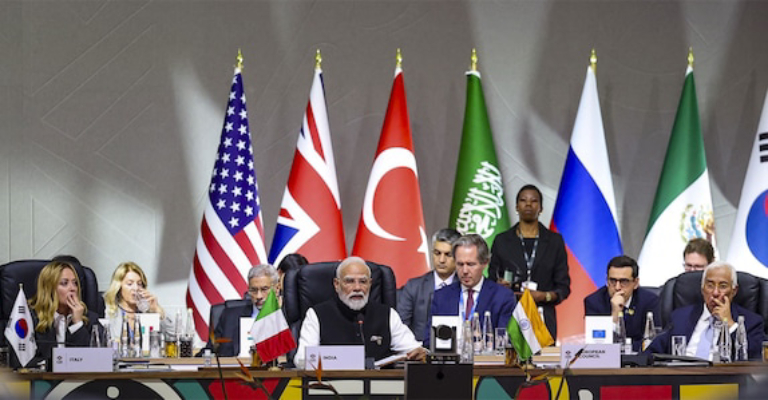 modi calls for rethink of old development model