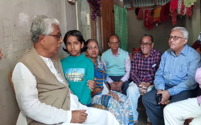 sarkar claims political vendetta behind arrests of left workers in tripura