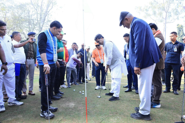 historic day as tripura launches its first golf event