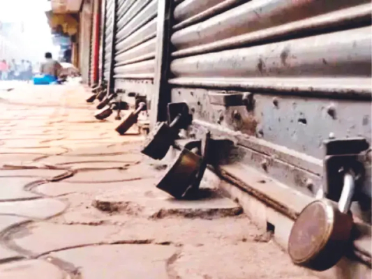 tension as itanagar braces for dec 9 bandh police on alert