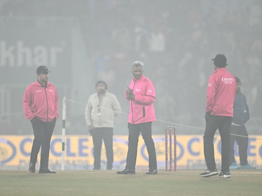 ind-sa 4th t20i abandoned as fog halts play in lucknow